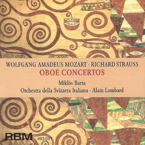 Wolfgang Amadeus Mozart (1756-1791): Oboenkonzert KV 314, CD