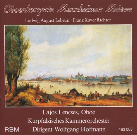 Ludwig August Lebrun (1752-1791): Oboenkonzert in C, CD