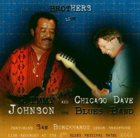 Jimmy Johnson (James Earl Thompson): Brothers Live, CD