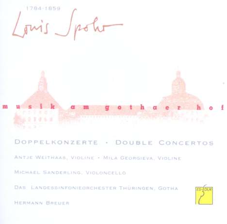 Louis Spohr (1784-1859): Concertante Nr.1 op.48 für 2 Violinen &amp; Orchester, CD