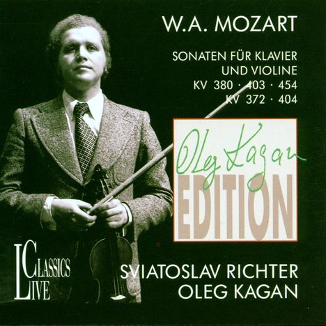 Wolfgang Amadeus Mozart (1756-1791): Sonaten für Violine &amp; Klavier, CD