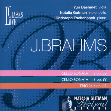 Johannes Brahms (1833-1897): Cellosonaten Nr.1 &amp; 2, CD