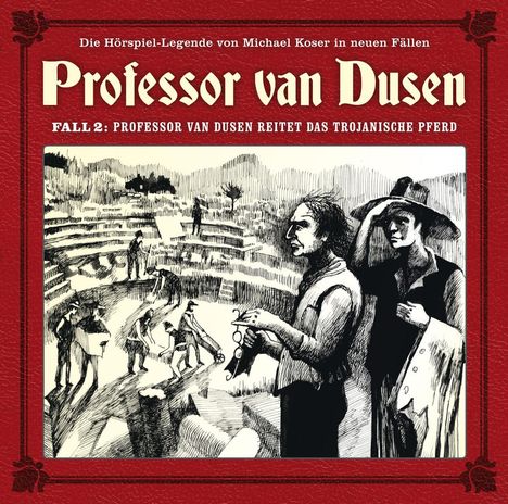Michael Koser: Professor van Dusen reitet das trojanische Pferd, CD