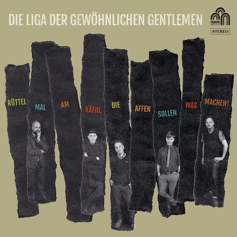Die Liga Der Gewöhnlichen Gentlemen: Rüttel mal am Käfig, die Affen sollen was machen!, 1 LP und 1 CD