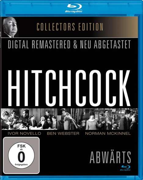 Alfred Hitchcock: Abwärts (OmU) (Blu-ray), Blu-ray Disc