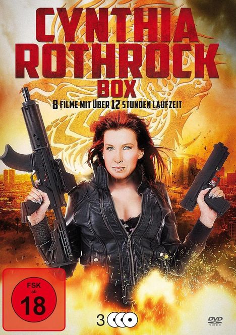 Cynthia Rothrock Box (8 Filme auf 3 DVDs), 3 DVDs