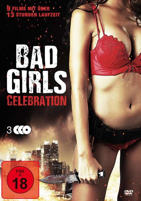 Bad Girls Celebration (9 Filme auf 3 DVDs), 3 DVDs