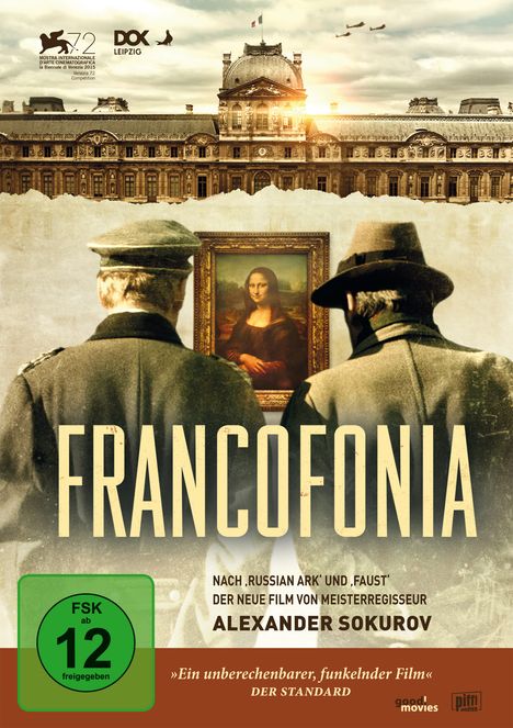 Francofonia (OmU), DVD