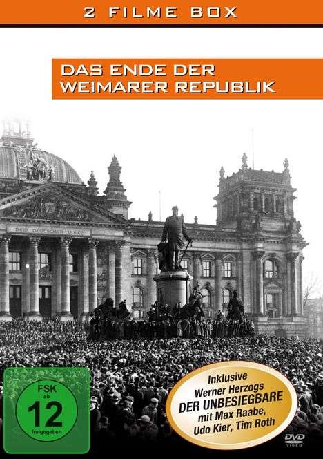 Das Ende der Weimarer Republik, DVD