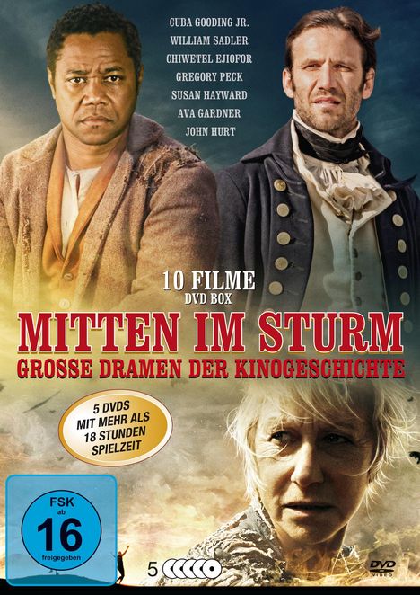 Mitten im Sturm - Grosse Dramen der Kinogeschichte (10 Filme auf 5 DVDs), 5 DVDs