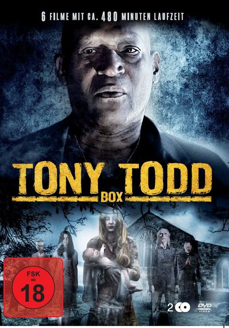 Tony Todd Box (6 Filme auf 2 DVDs), 2 DVDs