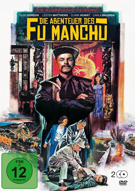 Die Abenteuer des Fu Manchu, 2 DVDs