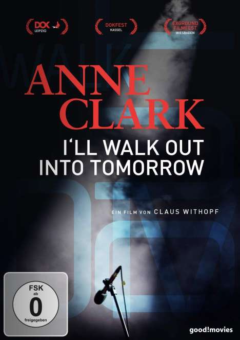 Anne Clark - I'll walk out into tomorrow, DVD