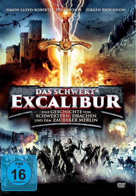 Das Schwert Excalibur, DVD