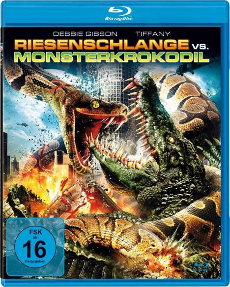 Riesenschlange vs. Monsterkrokodil (Blu-ray), Blu-ray Disc