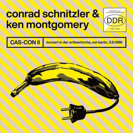 Conrad Schnitzler &amp; Ken Montgomery: CAS-CON II (Konzert in der Erlöserkirche, Ost-Berlin, 3.9.1986), CD