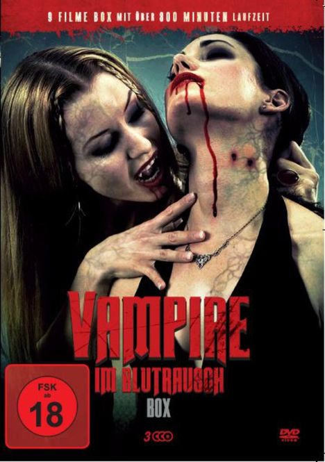 Vampire im Blutrausch Box, 3 DVDs