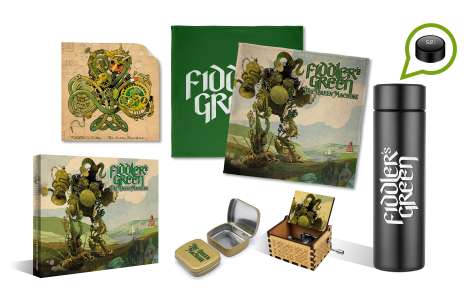 Fiddler's Green: The Green Machine (Limited Fanbox), 1 CD und 1 Merchandise