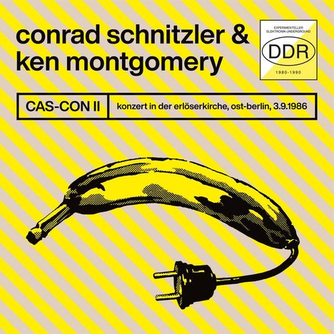 Conrad Schnitzler: CAS-CON II (Konzert in der Erlöserkirche, Ost-Berlin, 3.9.1986), LP
