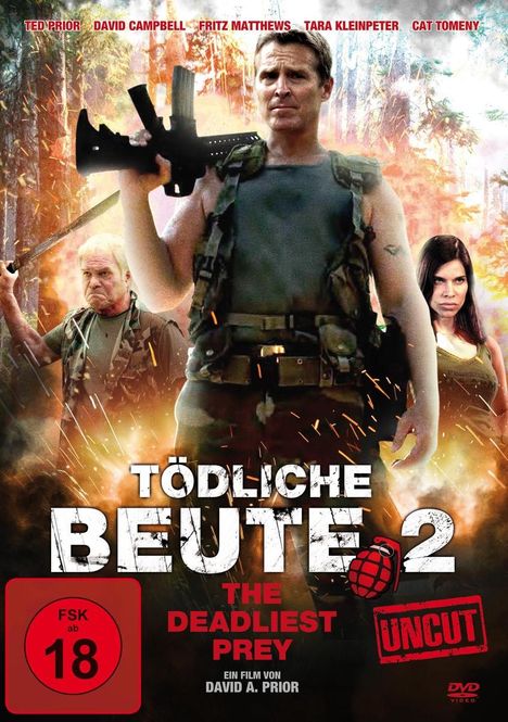 Tödliche Beute 2 - The Deadliest Prey, DVD
