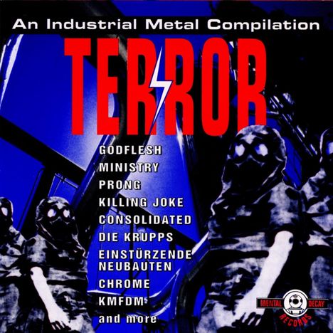 Terror - An Industrial Metal Compilation (Reissue,, 1 LP und 1 CD