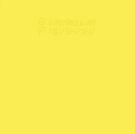 Einstürzende Neubauten: Rampen (APM: Alien Pop Music) (Limited Numbered Edition) (Yellow Vinyl), 2 LPs