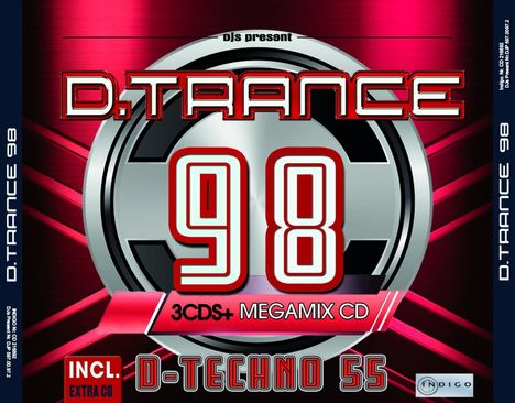 D.Trance 98 (incl. D-Techno 55), 4 CDs