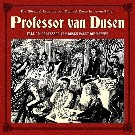 Professor van Dusen packt die Koffer (Neue Fälle 29), CD