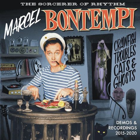 Marcel Bontempi: Crawfish, Troubles, Cats &amp; Ghosts (Demos &amp; Recordings 2015-2020), 1 LP und 1 Single 7"