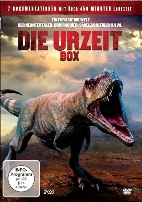 Die Urzeit Box (7 Filme auf 2 DVDs), 2 DVDs