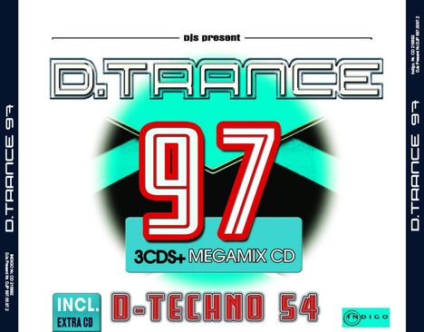 D.Trance 97 (incl.D-Techno 54), 4 CDs