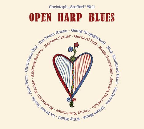 Christoph Well: Open Harp Blues (Limited Edition), LP