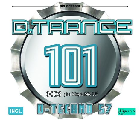 D.Trance 101 (incl. D-Techno 57), 4 CDs