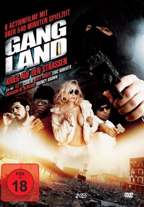 Gangland - Krieg auf den Straßen (6 Filme auf 2 DVDs), 2 DVDs