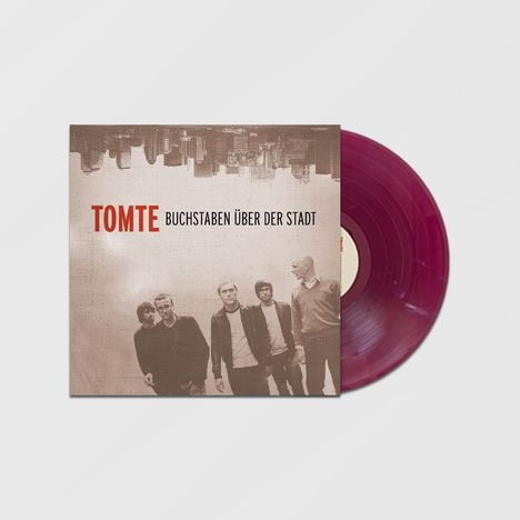 Tomte: Buchstaben über der Stadt (Violet/White Marbled Vinyl), LP