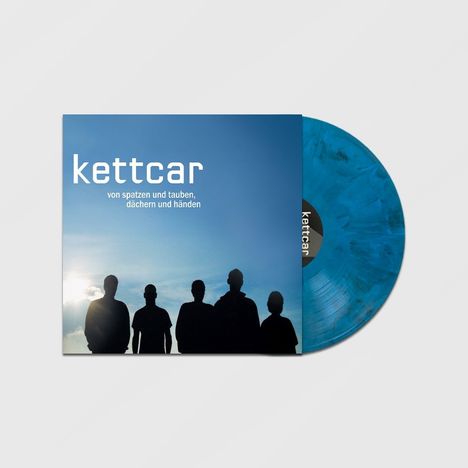 Kettcar: Von Spatzen und Tauben, Dächern und Händen (Light Blue Marbled Vinyl), LP