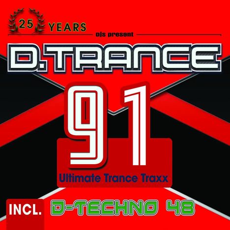D.Trance 91 (incl.D-Techno 48), 4 CDs