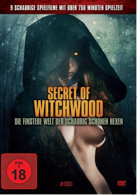 Secret of Witchwood (9 Filme auf 3 DVDs), 3 DVDs