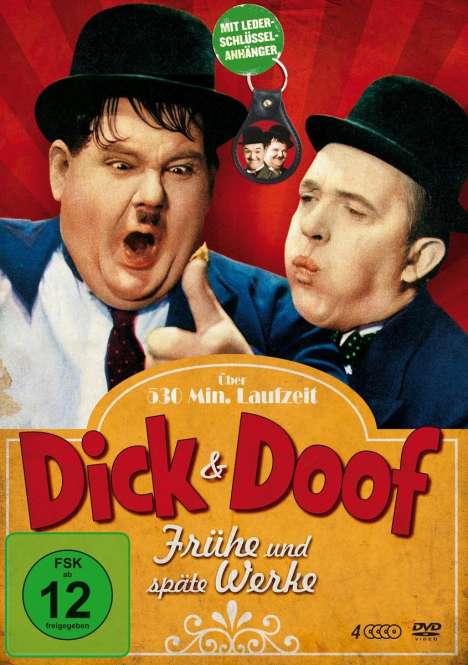 Dick &amp; Doof - Frühe und späte Werke, 4 DVDs