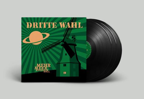 Dritte Wahl: Mehr Meer Roggen Roll (Live 2002) (Recycled Black Vinyl), 3 LPs