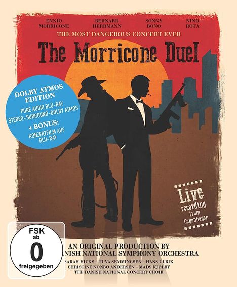 Ennio Morricone (1928-2020): The Morricone Duel (Blu-ray Audio &amp; Blu-ray Video), 1 Blu-ray Audio und 1 Blu-ray Disc