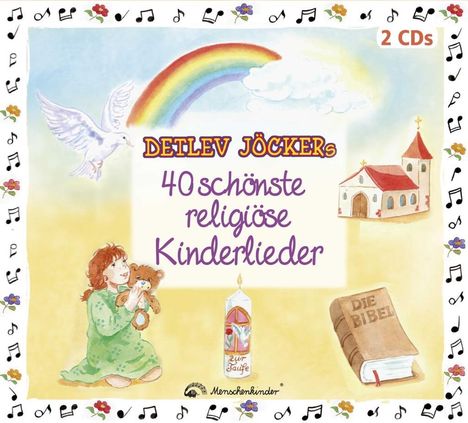 Detlev Jöcker: Detlev Jöckers 40 schönste religiöse Kinderlieder, 2 CDs