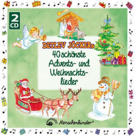 Detlev Jöcker: Detlev Jöckers 40 schönste Weihnachtslieder, 2 CDs