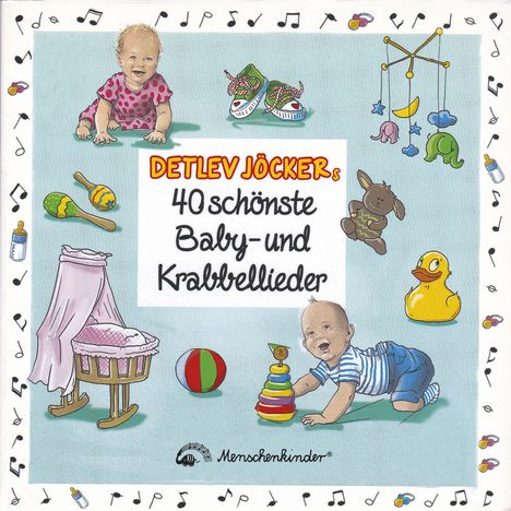 Detlev Jöcker: Detlev Jöckers 40 schönste Baby- und Krabbellieder, 2 CDs