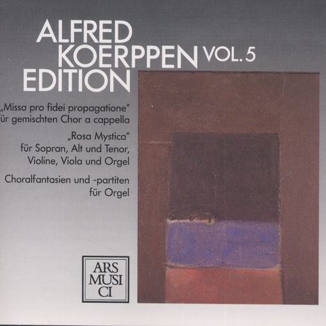 Alfred Koerppen (geb. 1926): Alfred Koerppen Edition Vol.5, CD