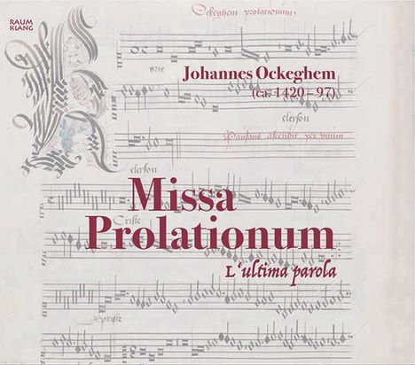 Johannes Ockeghem (1430-1497): Missa prolationum, CD