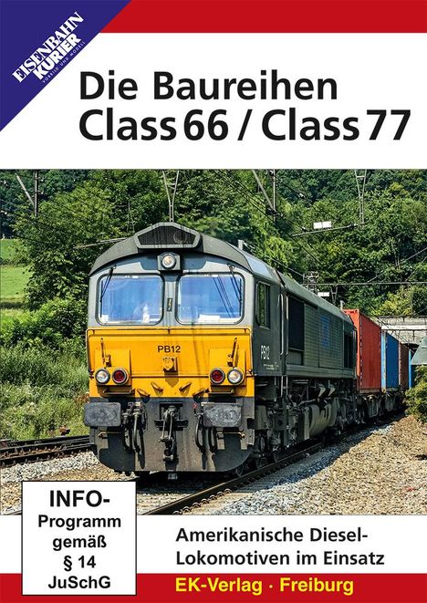 Die Baureihen Class 66 / Class 77, DVD