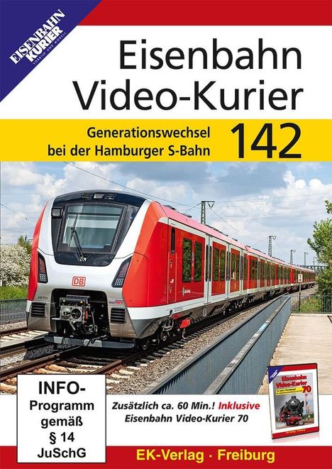 Eisenbahn Video-Kurier 142 - Generationswechsel bei der Hamburger S-Bahn, DVD