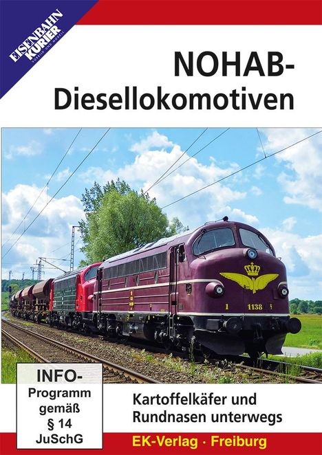 NOHAB - Diesellokomotiven: Rundnasen unterwegs, DVD