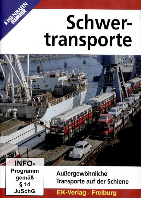 Schwertransporte - Außergewöhnliche Transporte auf der Schiene, DVD